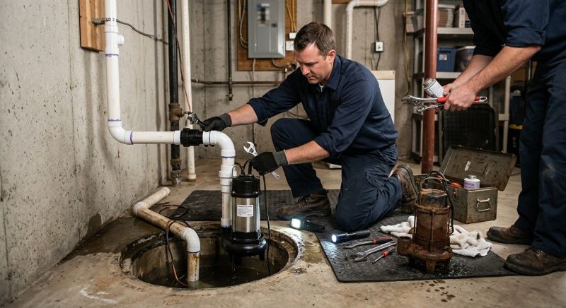 Ejector Pump Installation in Des Moines, IA