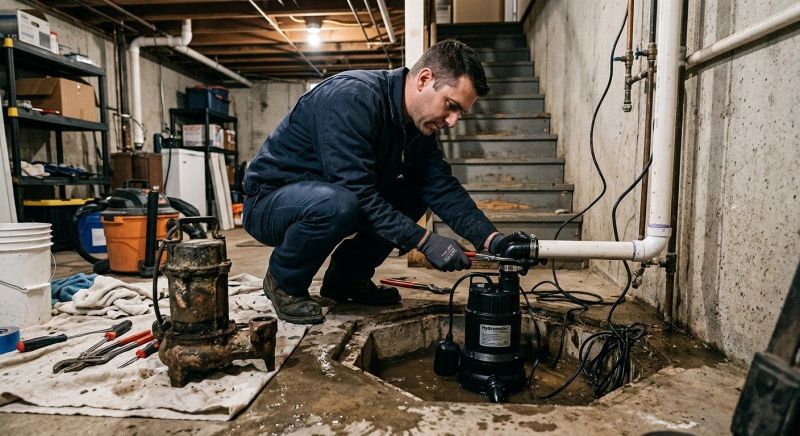 Ejector Pump Installation in Boston, MA