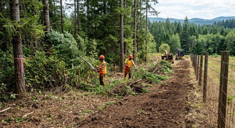 Land Clearing in Cumming, GA