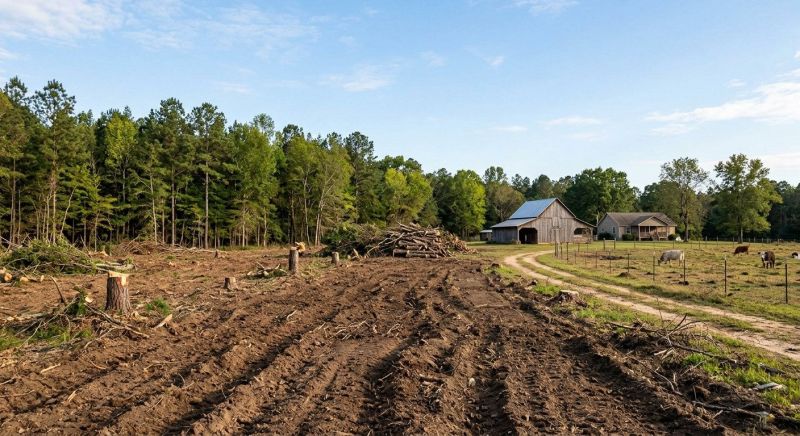 Slope Clearing in Cumming, GA